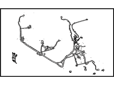 Toyota 82161-06B70 Wire, Floor