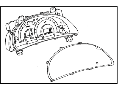 Toyota Camry Instrument Cluster - 83800-06Z60