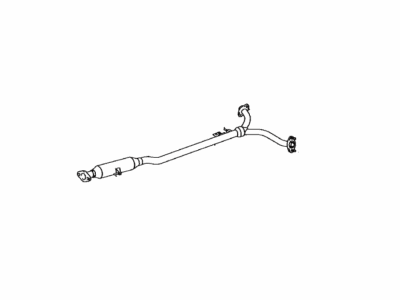 Toyota 17420-0H130 Pipe Assembly, Exhaust, Center