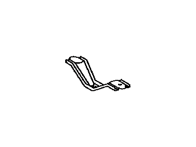 Toyota 58339-07010 Bracket, Jack Up 58339-07010 Toyota Bracket, Jack Up Illustration 1 of 1