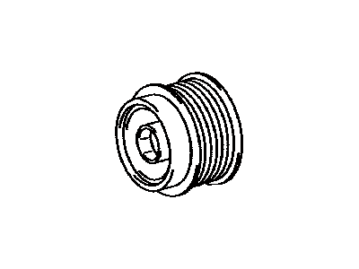Toyota 27415-0W052 Pulley,  Alternator W/Clutch