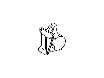 Toyota 12321-36020 Bracket, Engine Mounting, Rear(For Transverse Engine)