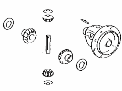Toyota 41301-28070 Case Sub-Assembly, Front Differential