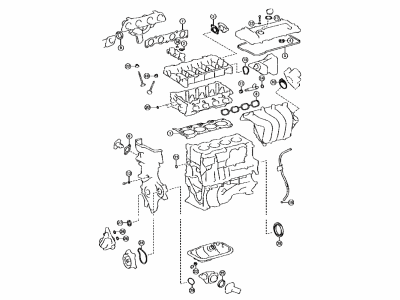 Toyota 04111-37403 Gasket Kit, Engine Overhaul, Passenger Side