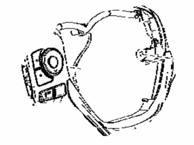 Toyota 84250-12600-C0 Switch Assy,  Steering Pad