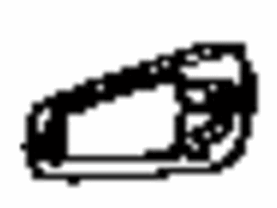 Toyota 69241-12150 Pad, Front Door Outside Handle, Front