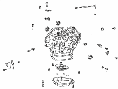 Scion 30400-12300 Transaxle Assy,  Continuously Variable