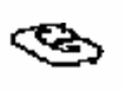 Toyota 73373-12030-C0 Cover,  Rear Seat Shoulder Belt