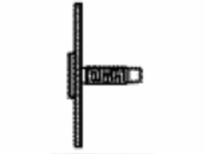 Toyota 58367-12020 Bracket,  Fuel Tube