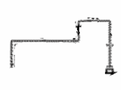 Toyota 47312-12780 Tube,  Front Brake,  NO.2
