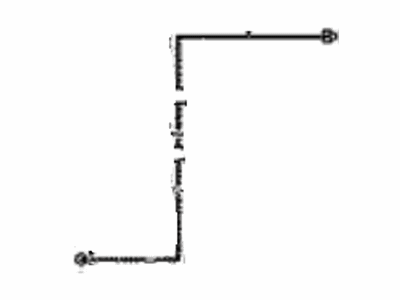 Toyota 47317-12600 Tube, Front Brake