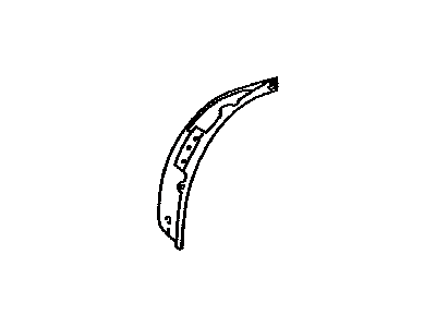 Toyota 61631-60050 Panel,  Quarter Wheel House,  Outer RH