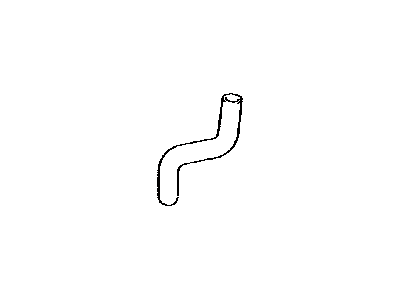 87245-6A800 Toyota Hose, Rear Heater Water Inlet, A(From Engine) Illustration 1 of 1