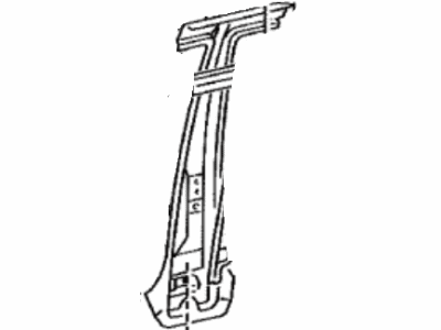Toyota 61303-60030 Reinforce Sub-Assembly, Center Body Pillar, Upper Side