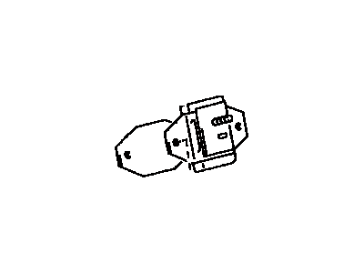 Toyota 12361-50120 Insulator,  Engine Mounting,  Front