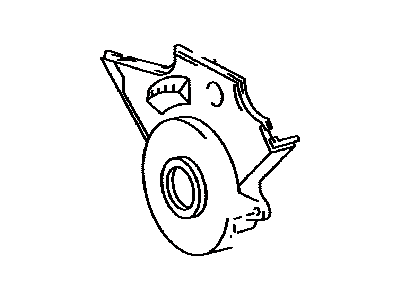 Toyota 11302-50040 Cover,  Timing Belt,  NO.1