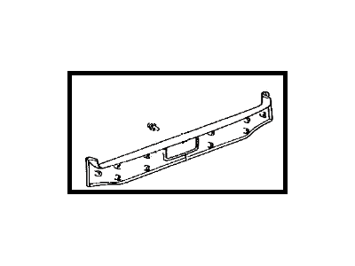 Toyota 67935-60060-A1 Garnish,  Back Door