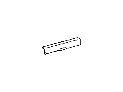 Toyota 64974-60010-A0 Cover,  Deck Trim Pocket
