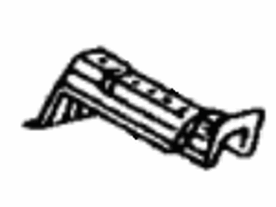 Toyota 57408-60020 Member Sub-Assy,  Front Floor Cross,  RH