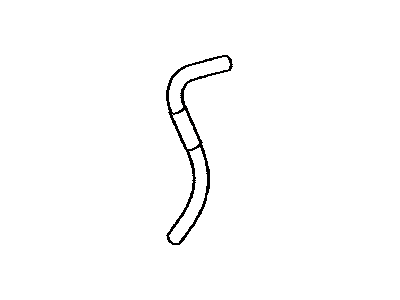 Toyota 16295-50110 Hose,  Water By-Pass,  NO.7