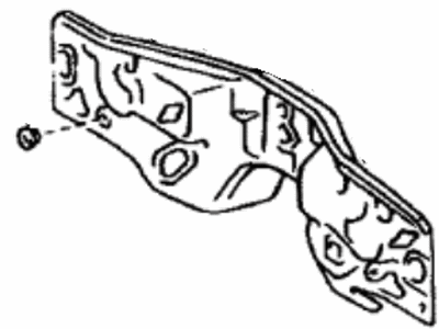 Toyota 55223-60231 Insulator,  Dash Panel,  Outer