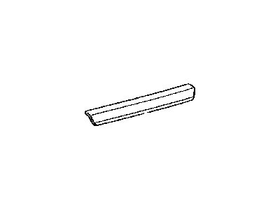 Toyota 76810-60010-A1 Garnish Assy,  Back Door,  Outside