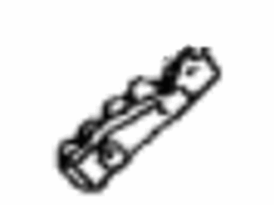 Toyota 62214-60011 Pad, Front Pillar Garnish, Driver Side