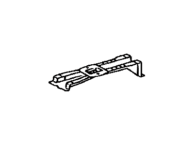 Toyota 57603-60071 Member Sub-Assembly, Rear Floor Side, Rear Passenger Side