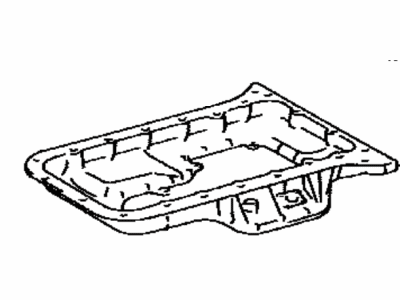Toyota 12111-50091 Pan Sub-Assy,  Oil