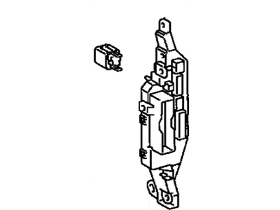 Toyota 82731-60060 Block,  Cowl Side Junction,  RH