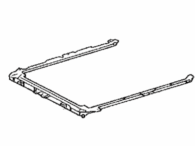 Toyota 63233-60020 Panel,  Sliding Roof Housing