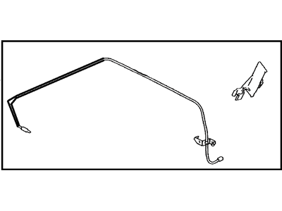 Toyota Land Cruiser Antenna Cable - 86101-60063