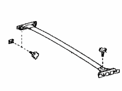 Toyota 63409-60050 Support Sub-Assy,  Roof Rack,  Center
