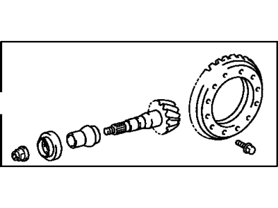 Toyota 41201-80202 Ring & Pinion