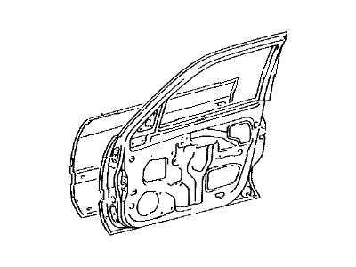 Toyota 67001-60452 Panel Sub-Assy,  Front Door,  RH