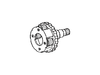 Toyota 35705-60010 Gear Assembly, Rear Planetary