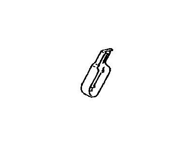 Toyota 71833-60070-A1 Cover,  Rear Seat Reclining,  NO.1 LH