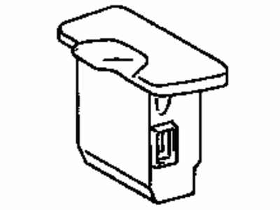 Toyota 74140-60010-B0 Receptacle Assy,  Rear Ash,  LH