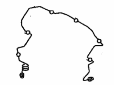 Toyota 47311-60681 Tube,  Front Brake,  NO.1