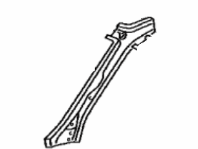 Toyota 61024-60060 Pillar Sub-Assembly, Front Body, Inner Driver Side