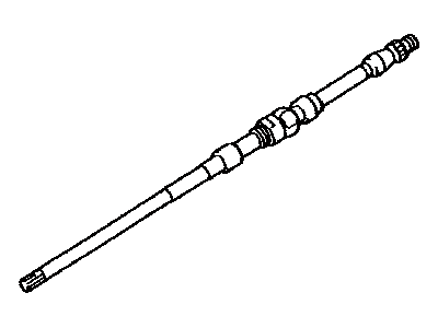 Toyota 45210-60090 Shaft Assy,  Steering Main