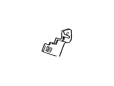 Toyota 32923-60120 Clamp,  Automatic Transmission Oil Cooler Tube