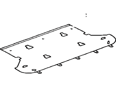 Toyota 58570-60770-B1 Carpet Assy,  Rear Floor