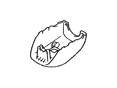 Toyota 45287-60340-E0 Cover,  Steering Column,  Lower