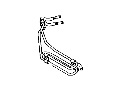 Toyota 44402-60010 Cooler Sub-Assy,  Power Steering Oil,  NO.1