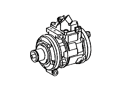 Toyota 88320-60680 Compressor Assy,  Cooler