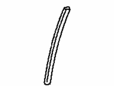 Toyota 67869-60020 Clip,  Rear Door Weatherstrip