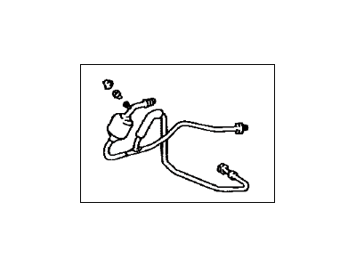 Toyota 88717-6A190 Pipe,  Cooler Refrigerant Suction,  C