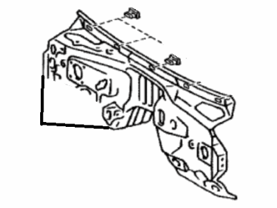 Toyota 55210-60080 Insulator Assembly, Dash Panel