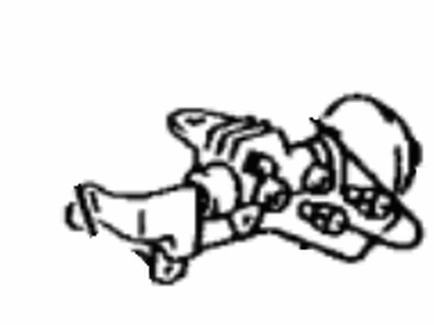 Toyota 48995-60012 Tube,  Height Control,  Rear NO.2